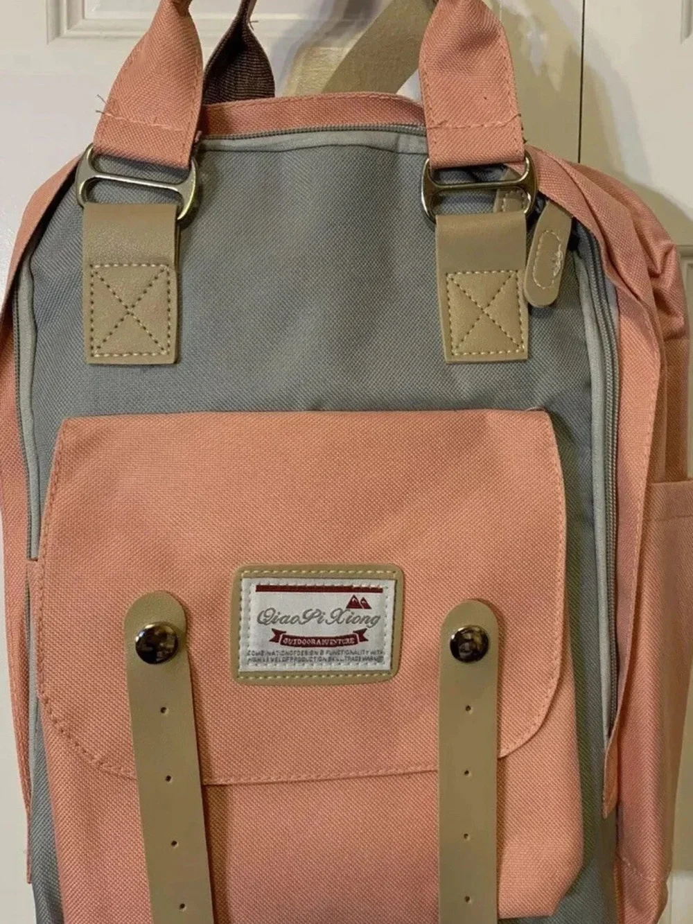 Qiao Pi Xiong Outdoor‎ Adventure Back Pack Peach